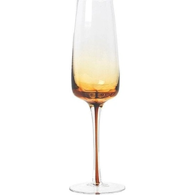 Broste Sklenice na sekt AMBER 200 ml