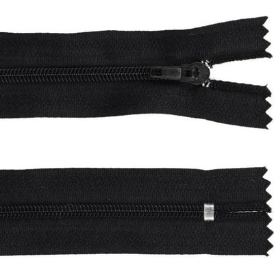 Prima-obchod Spirálový zip No 3 délka 55 cm pinlock, barva Černá