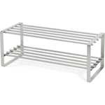 Spinder Design Метална стойка за обувки в сребрист цвят 70x29x27 cm Rex - Spinder Design (SR126-72)