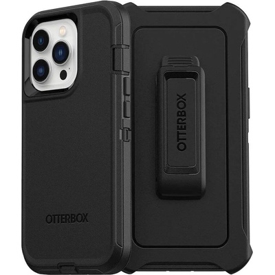 OtterBox Defender Case - изключителна защита за iPhone 13 Pro (черен)