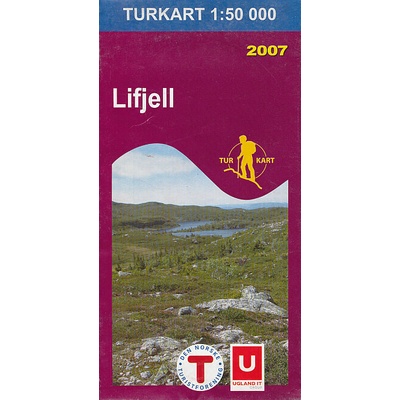 mapa Lifjell 1:50 t.