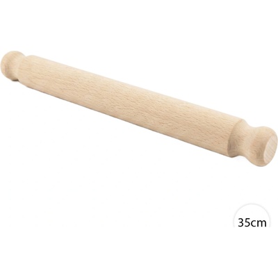 Royal Kitchen Drevený valček na cesto 35cm, 13239