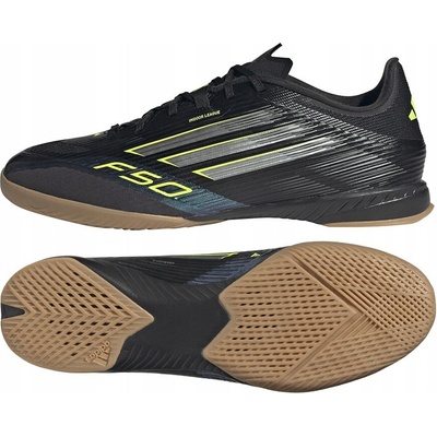 adidas F50 LEAGUE IN J čierna žltá sivá