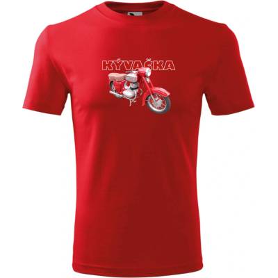 Tričko Jawa Kývačka červená