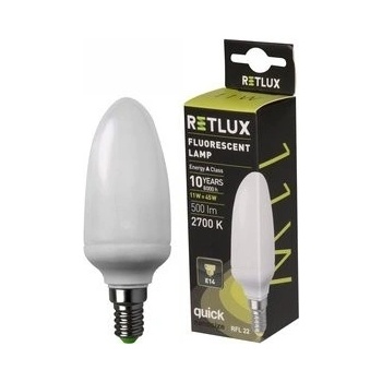 Retlux RFL 22 CANDLE-C42 11W E14