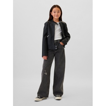 GAP Детски широки дънки Low Stride GAP GAP | Cheren | Момичешки | 6