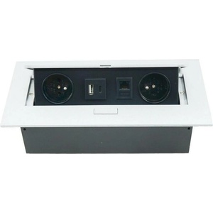 FK technics 2 Plug + 2 USB + LAN (FK0224)