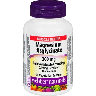 Webber Naturals Magnesium Bisglycinate 200 mg [60 капсули]