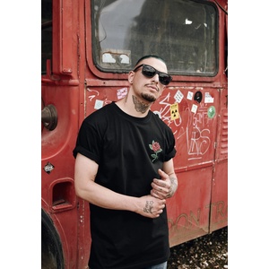 Mister Tee Мъжка тениска Mister Tee Rose в черен цвятMODEL29 SALE - , размер S