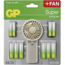 GP Super AA 12 ks + AAA 12 ks + Fan BL B0161M