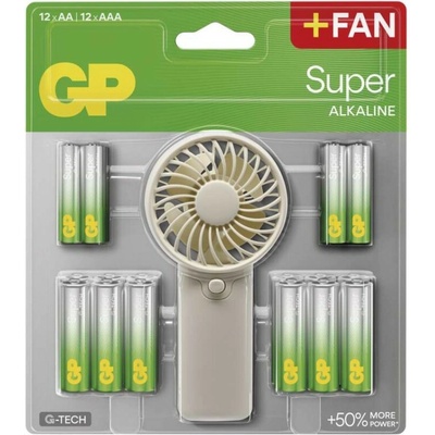 GP Super AA 12 ks + AAA 12 ks + Fan BL B0161M