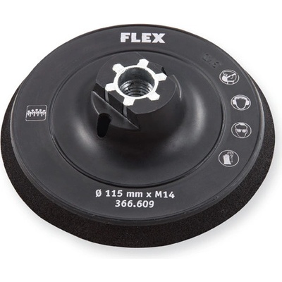 Unášací tanier na suchý zips Flex Bowl 115