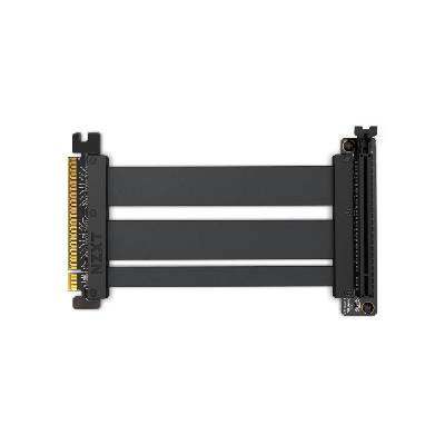 Кабел за вертикален монтаж за видео карта NZXT Riser Cable 220mm PCI-E x16 4.0 - AB-RC200-B1 (AB-RC200-B1)