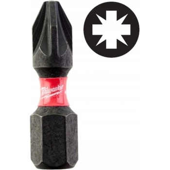 Milwaukee Skrutkovacie bity ShW PZ2 25 mm 2 ks