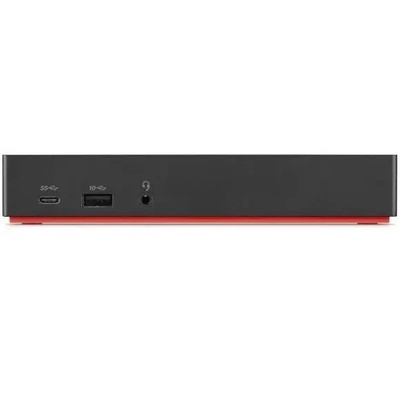 Lenovo 40AS0090IT докинг станция Жичен USB 3.2 Gen 1 (3.1 Gen 1) Type-C Черен (40AS0090IT)