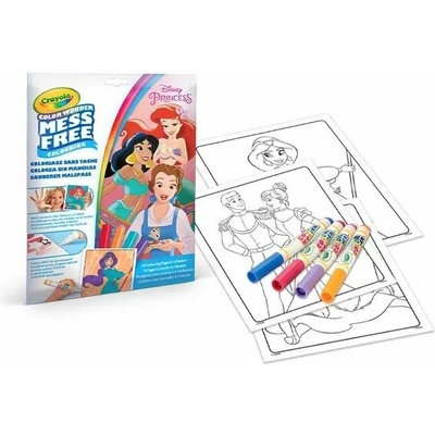 Crayola 75 2813 Color Wonder Disney Princezné vymaľovánka