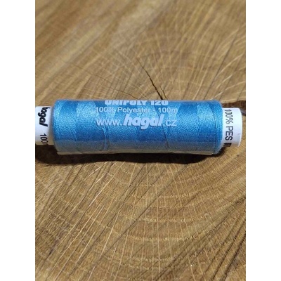 Polyesterové nitě Unipoly návin 100 m 563 Air Blue