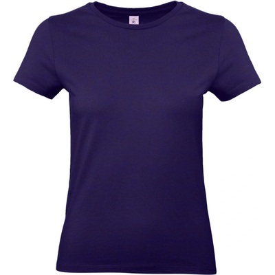 B&C Tričko B&C E190 dámské krátký rukáv COT 01004Tu3900 Purpurová urban