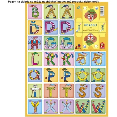 Pexeso Abeceda