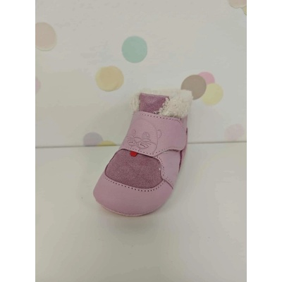 Affenzahn Crawling Shoe Leather Growy Otter