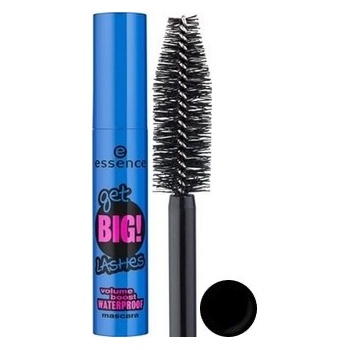 Essence Get Big Lashes Volume Boost Waterproof riasenka Black 12 ml
