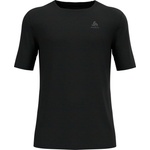 Odlo Мъжко мериносово термобельо Odlo Baselayer Top Crew Neck S/S Merino 200 Merino base layer - Black (015-1841-0111)