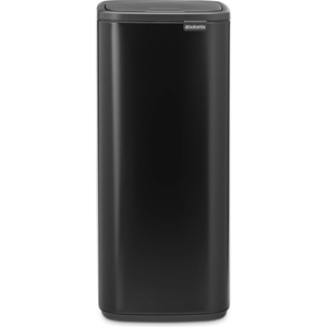 Brabantia Кош за отпадъци с докосване BO TOUCH BIN 30 l, матов черен, стомана, Brabantia (BRAB238208)