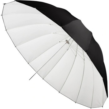 TERRONIC BW-185 Štúdiový dáždnik - čierny / biely