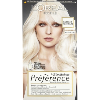 L'Oréal Préférence 8L Extreme Platinum Blondissimes