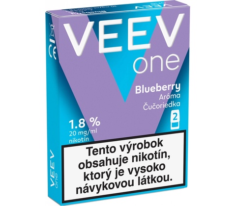 Veev One BLUEBERRY krabička