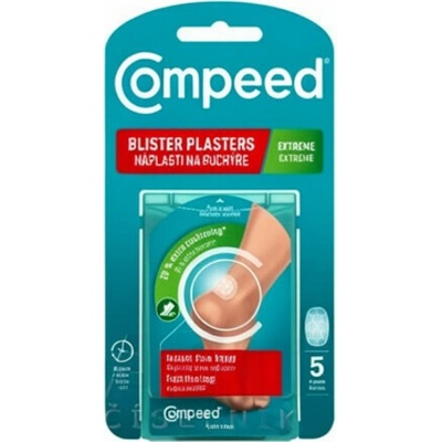 Compeed Náplasť na pľuzgiere Extreme 5 ks
