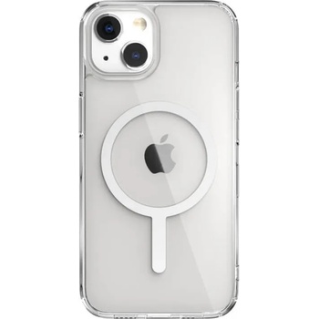 SwitchEasy MagCrush Case - хибриден удароустойчив кейс с MagSafe за iPhone 13 (прозрачен)