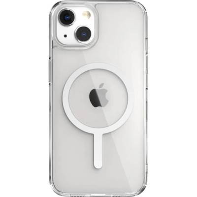 SwitchEasy MagCrush Case - хибриден удароустойчив кейс с MagSafe за iPhone 13 (прозрачен)