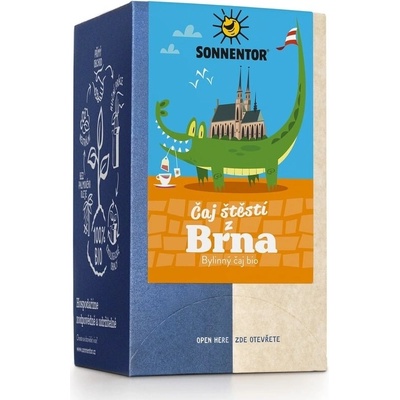 Sonnentor Čaj štěstí z Brna, porcovaný čaj BIO 18 ks