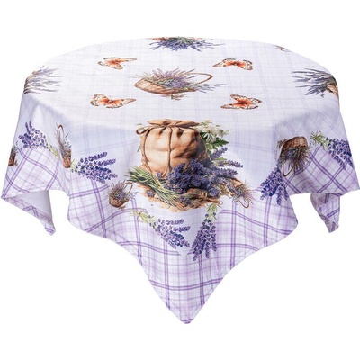 decoDoma Středový ubrus LEVANDULE 85x85 cm – Hledejceny.cz