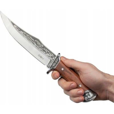 BSH Adventure, finka, ocelový, 18 cm, dřevěné pouzdro