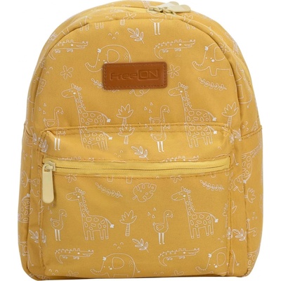 Freeon batoh Zvířátka žlutý