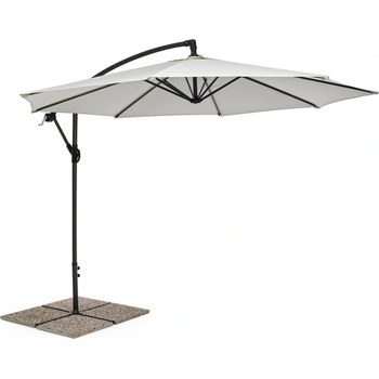 Bizzotto Градински висящ чадър TEXAS 300x260 cm. бял (0795700)