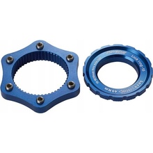 adaptér Reverse kotouče diskové brzdy centerlock/6D Blue