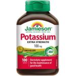 Jamieson Калий 100mg с постепенно освобождаване 100 таблетки (IP376)