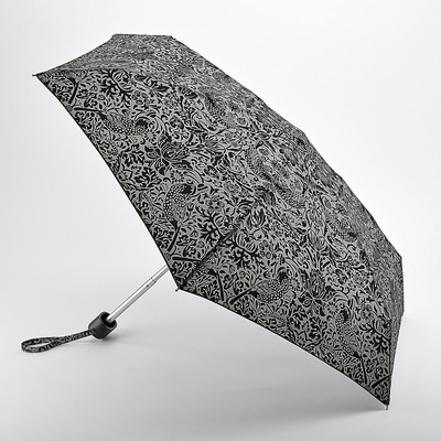 William Morris L934 strawbwrry pure deštník dámský skládací černo bílý