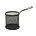 Chef`n CN-Кошничка за сервиране кръг 9x h9cm B2232 (181003 -1)(ЧЕРНО) (01981340)
