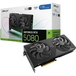 PNY GeForce RTX 5080 Dual Fan Slim OC 16GB GDDR7 256bit (VCG508016DFSXPB1-O) Видео карти