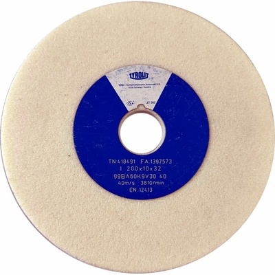 Tyrolit 99BA60K9V40 Brúsny kotúč 200 x 10 x 32 mm 60 T418491