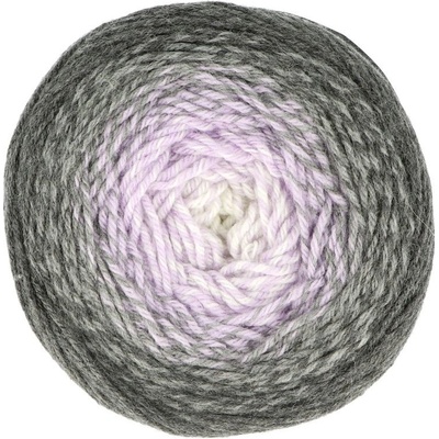 YarnArt Flowers Merino 547 šedá fialová