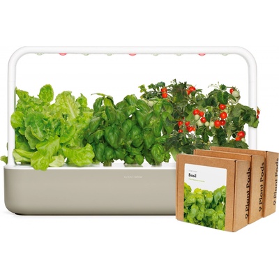 Kvetináč Click and Grow Smart Garden 9 béžový SG9B