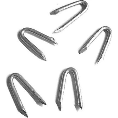 Pozinkované skoby k připevnění uzlového pletiva | Čína | 1 kg