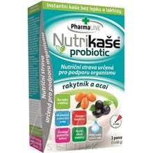 Nutrikaša Probiotic rakytník a acai 3 x 60 g