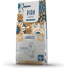 Kraftia VIDA SUPER CAT Adult Ster.Chicken&Veggies 10 kg