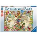 Ravensburger World Map of Flora and Fauna puzzle 3000pcs